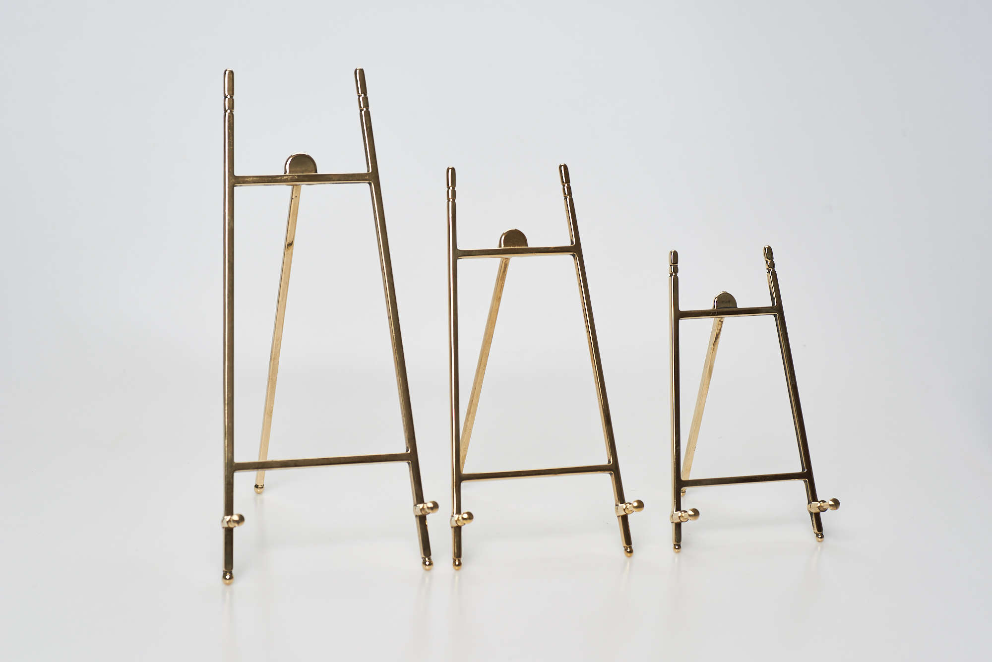 Portaquadro ottone lucido