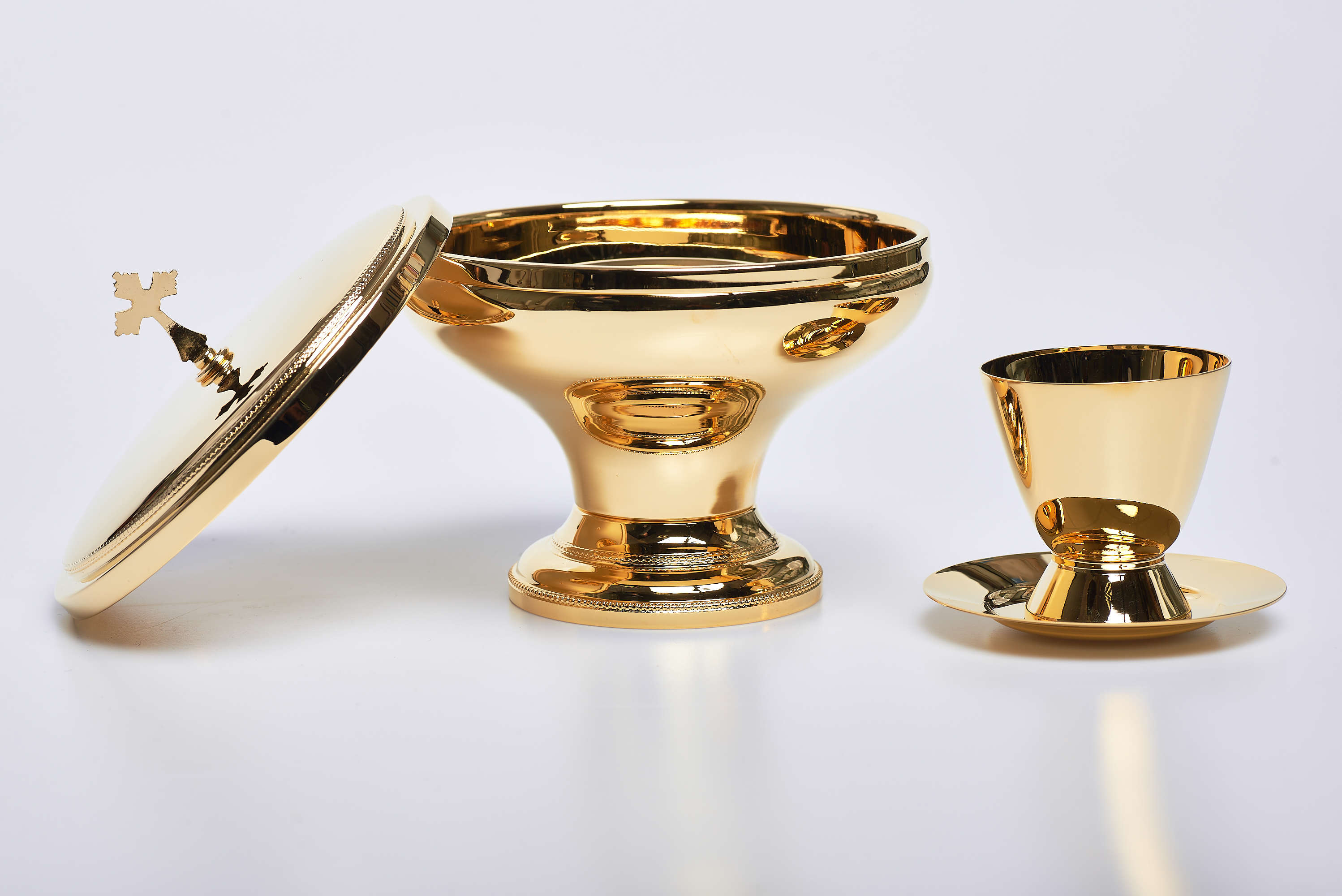 Completo 2 specie dorato Ø 15cm