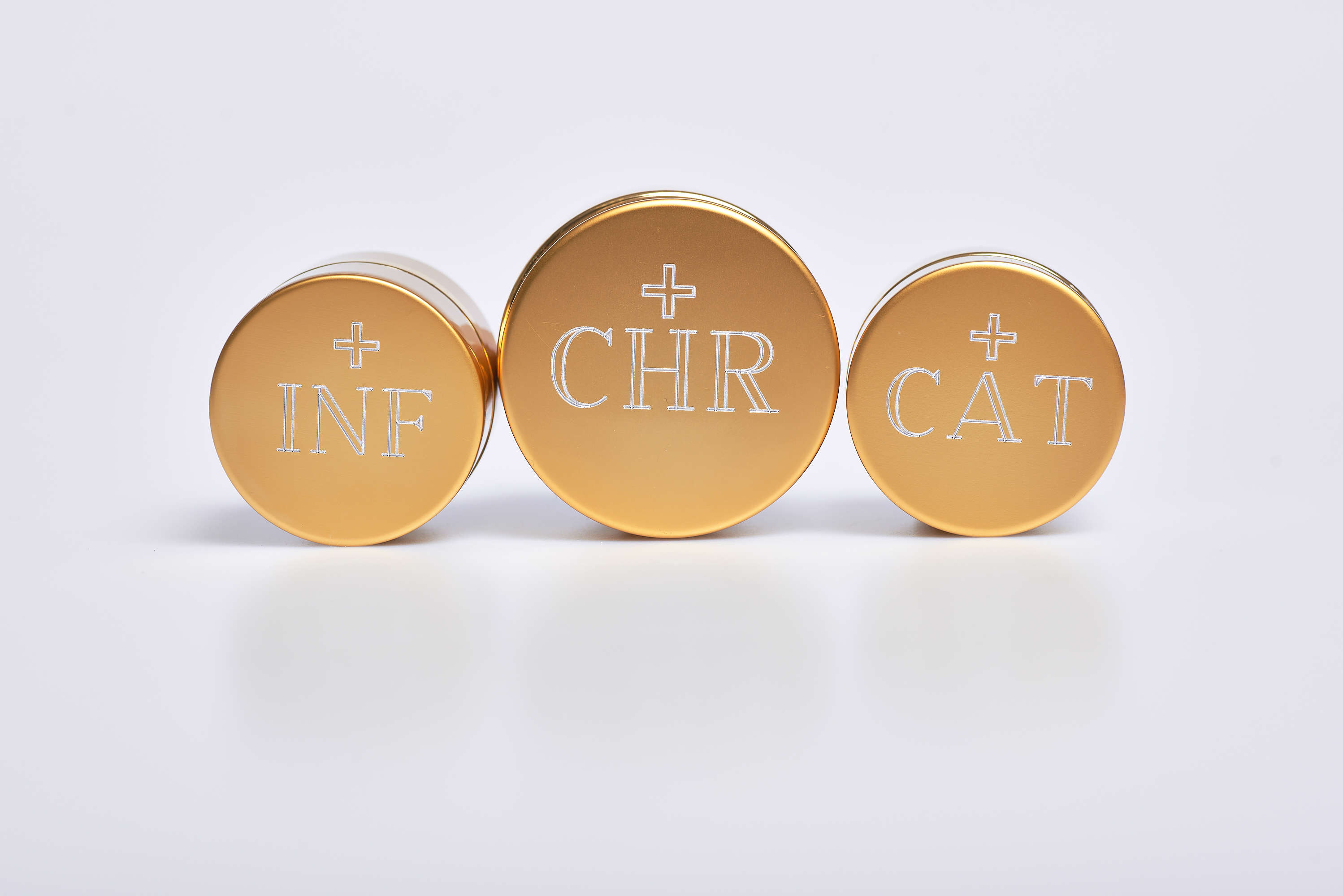 Vasetto per Oli Santi tondo