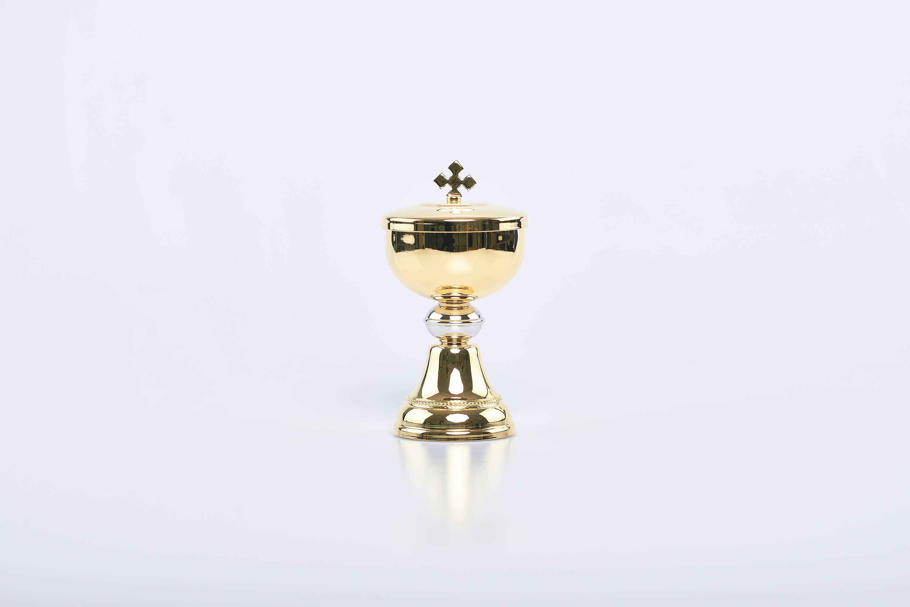 Pisside mini basetta ottone Ø 6,5 x 11,5 cm