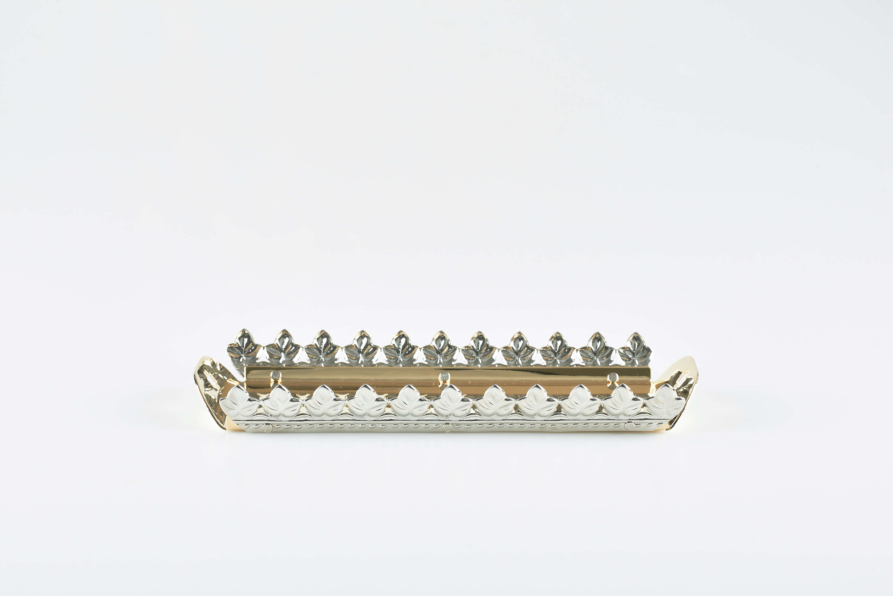 Solo vassoio con decorazione a tre posti