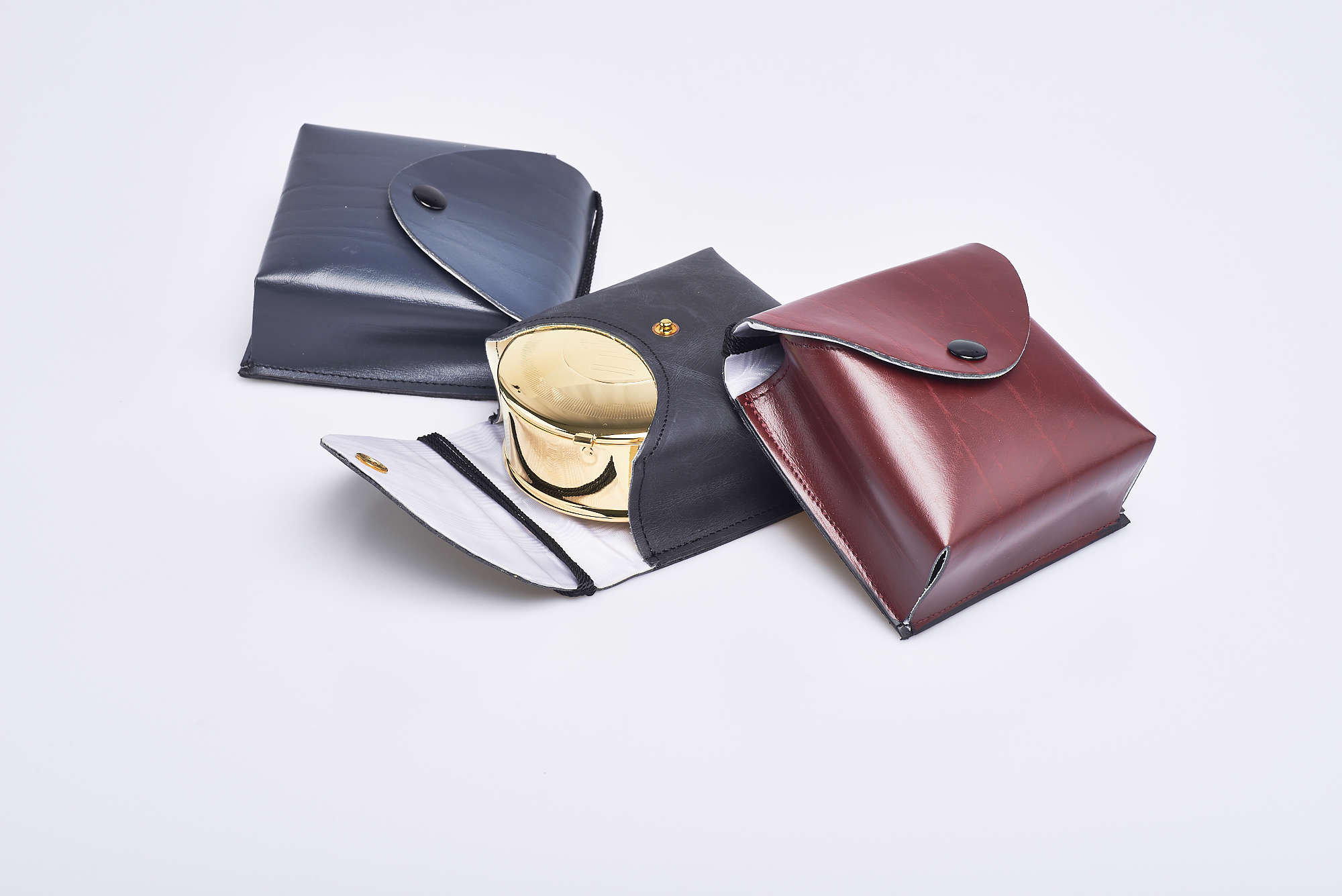 Custodia in pelle per scatole o teche