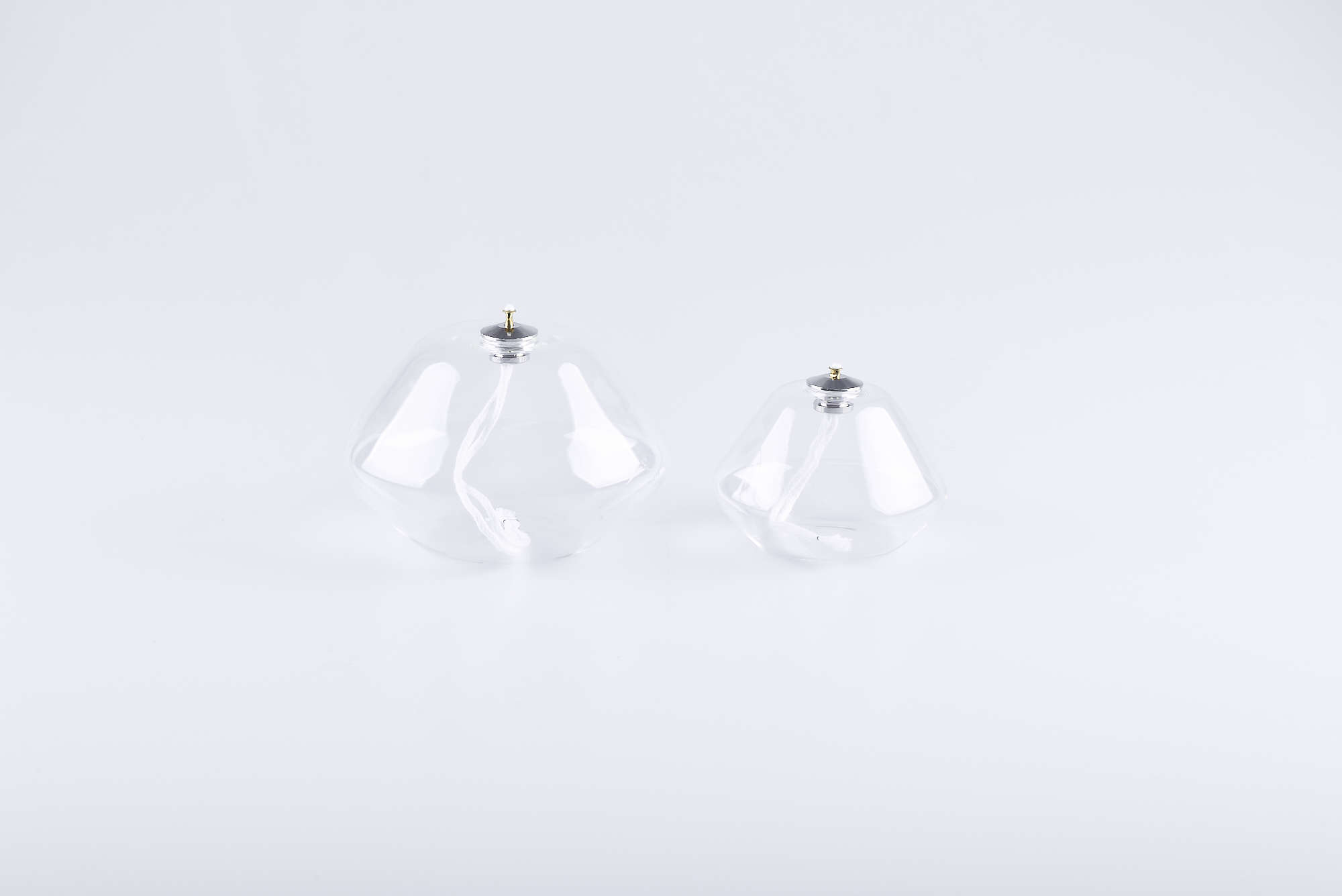 LUCERNA IN VETRO TRASPARENTE