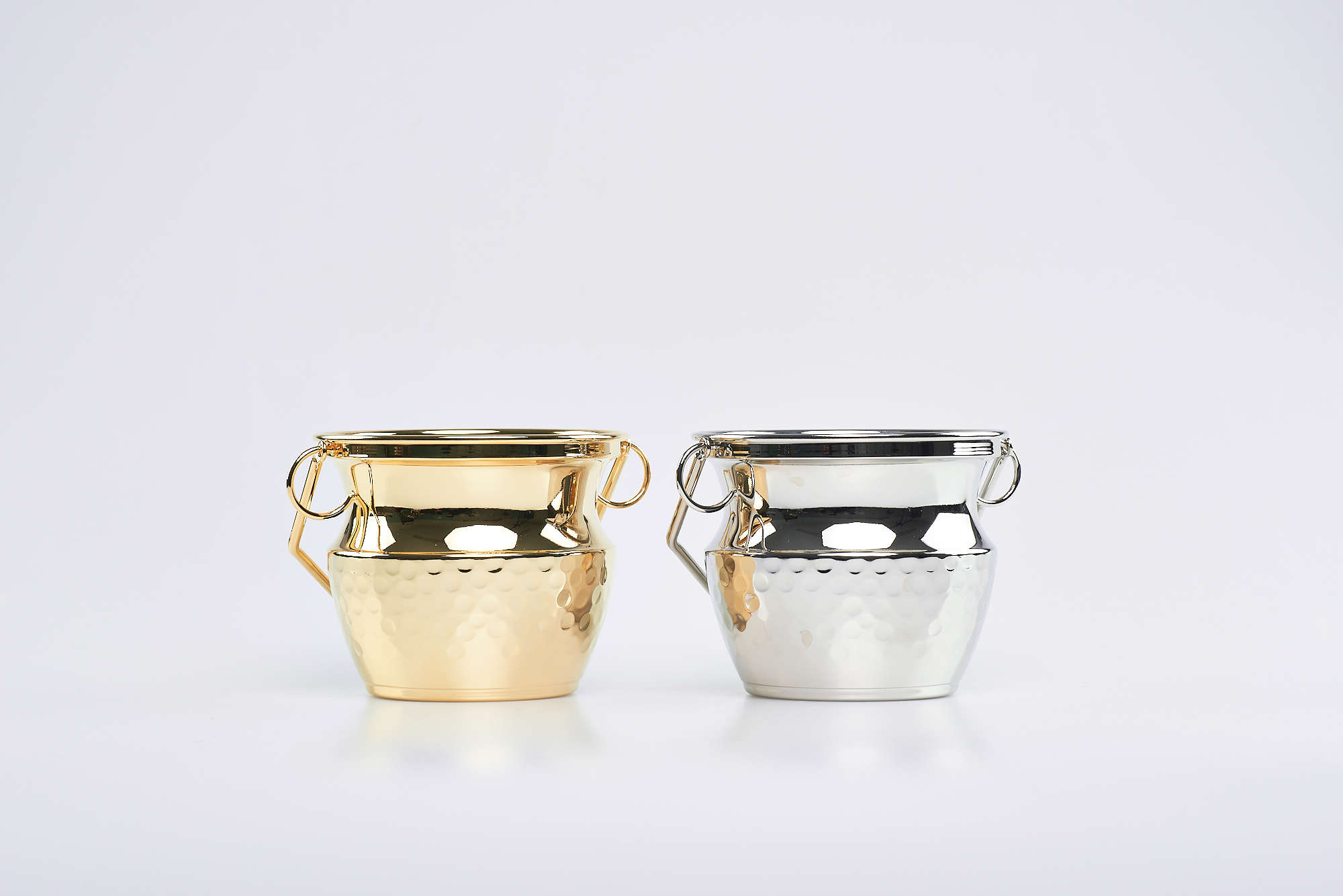 Secchiello con fodera in rame