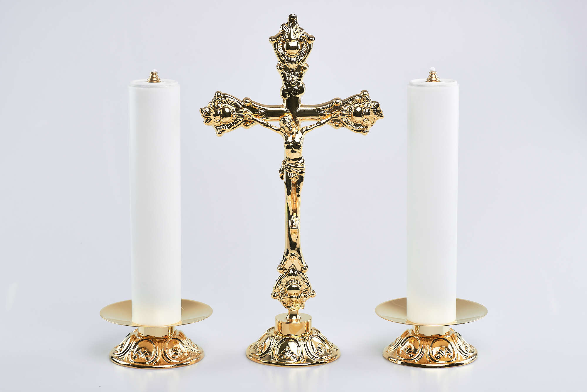 Candeliere in fusione Ø 10x5 bossolo 4 cm