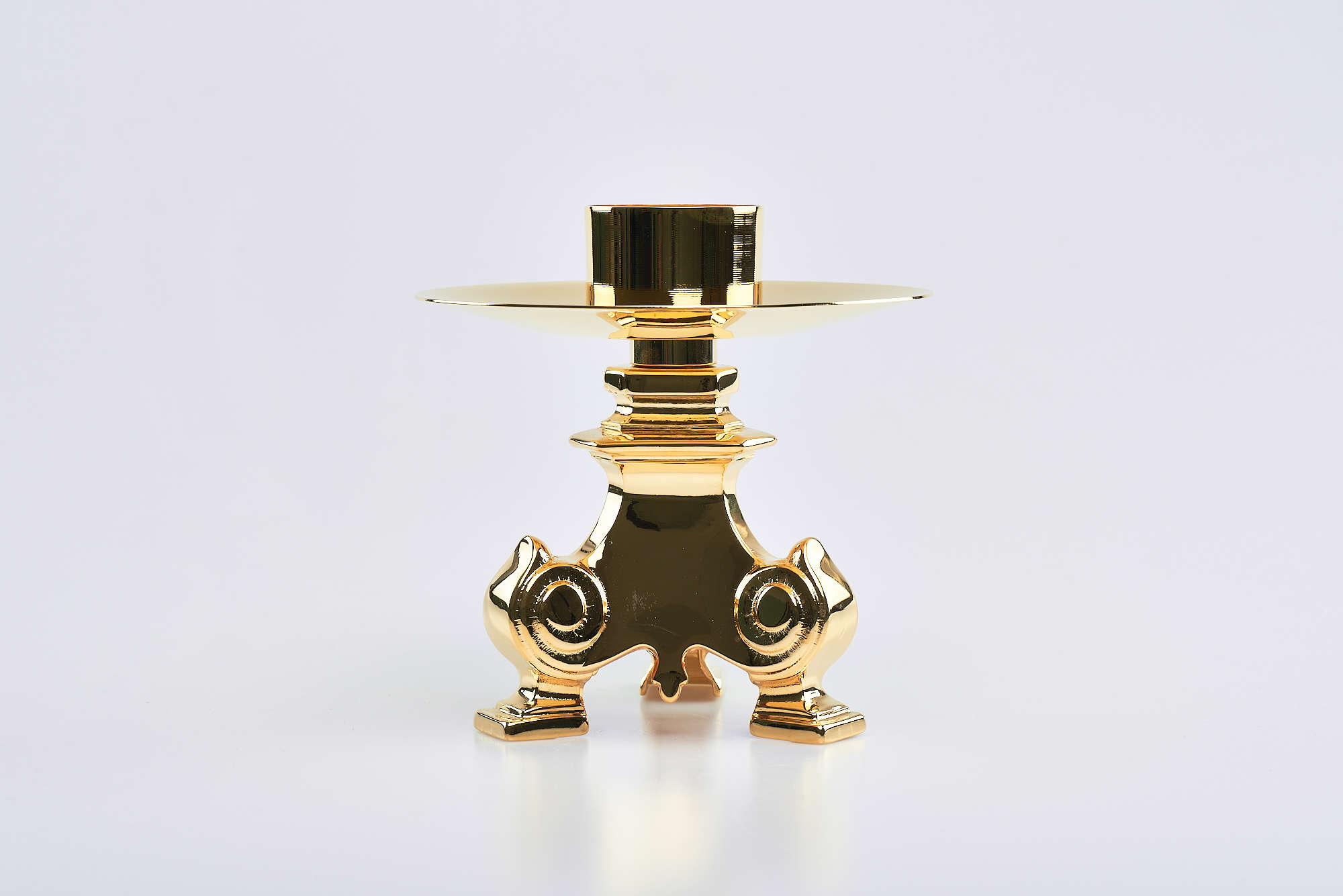 Candeliere con base barocca - 2