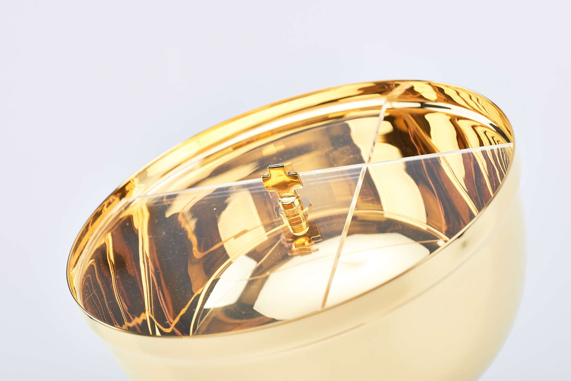 Solo coperchio plexiglass girevole Ø 14 cm