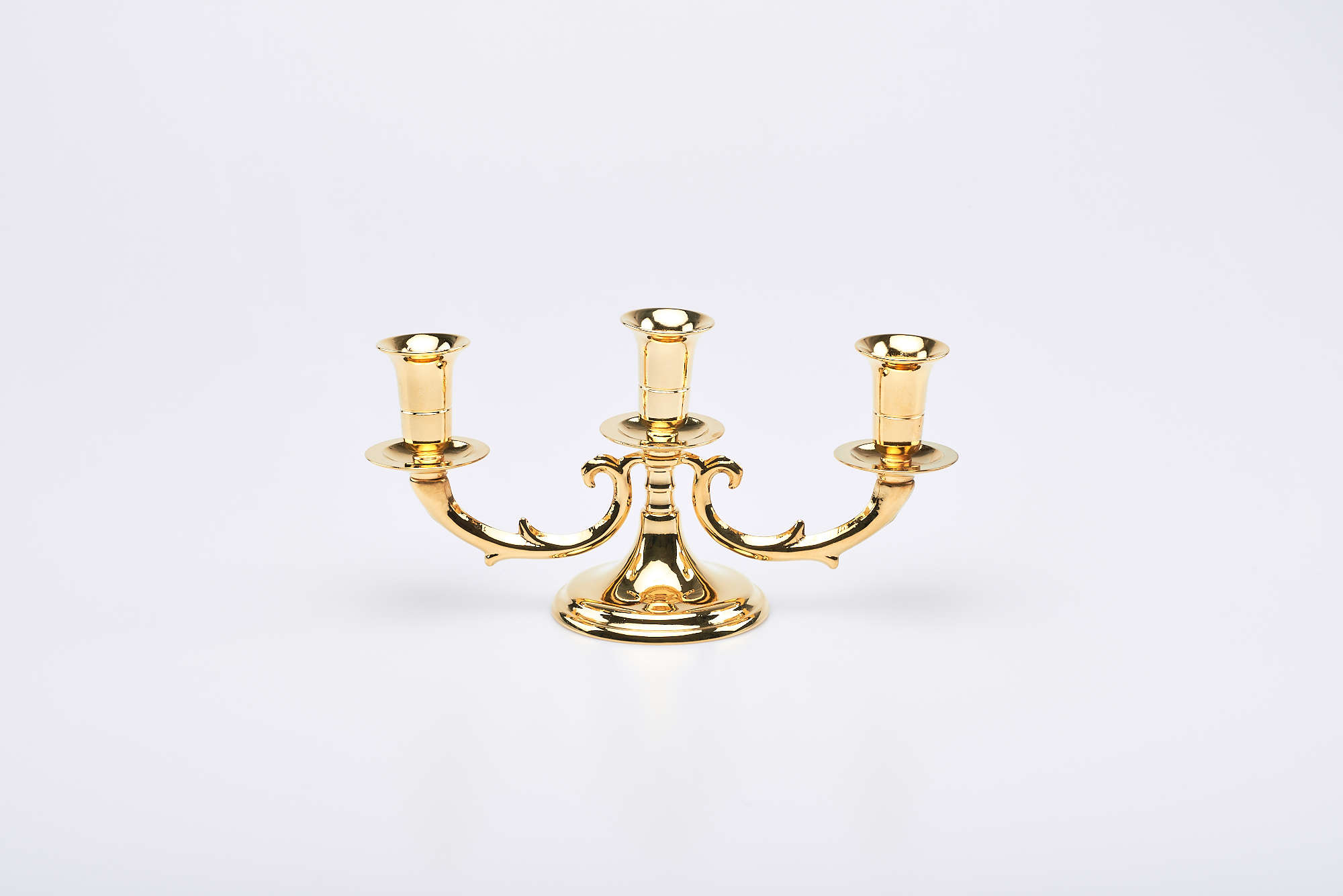 Candeliere 3 fiamme basso