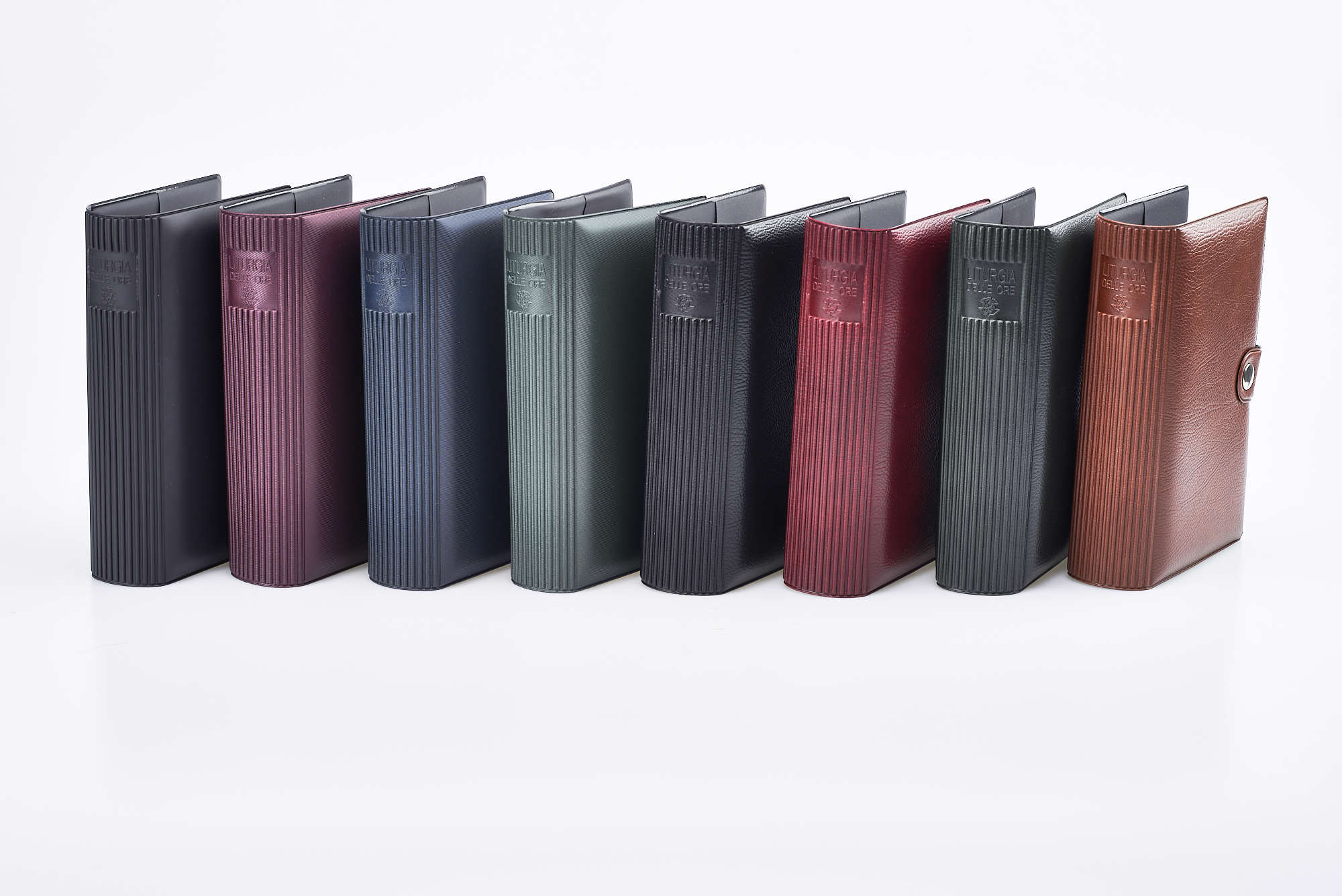 Custodia in similpelle con chiusura a bottone