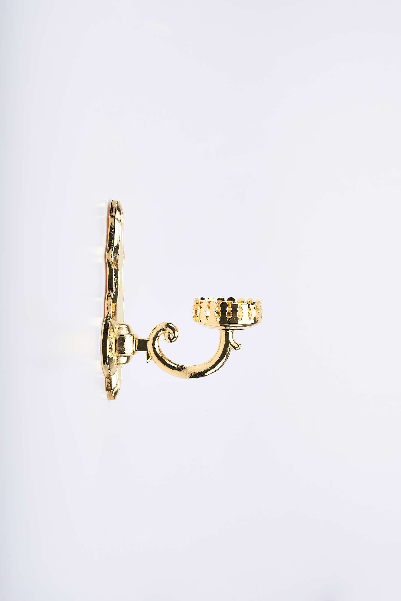 Supporto a parete per vetro rosso