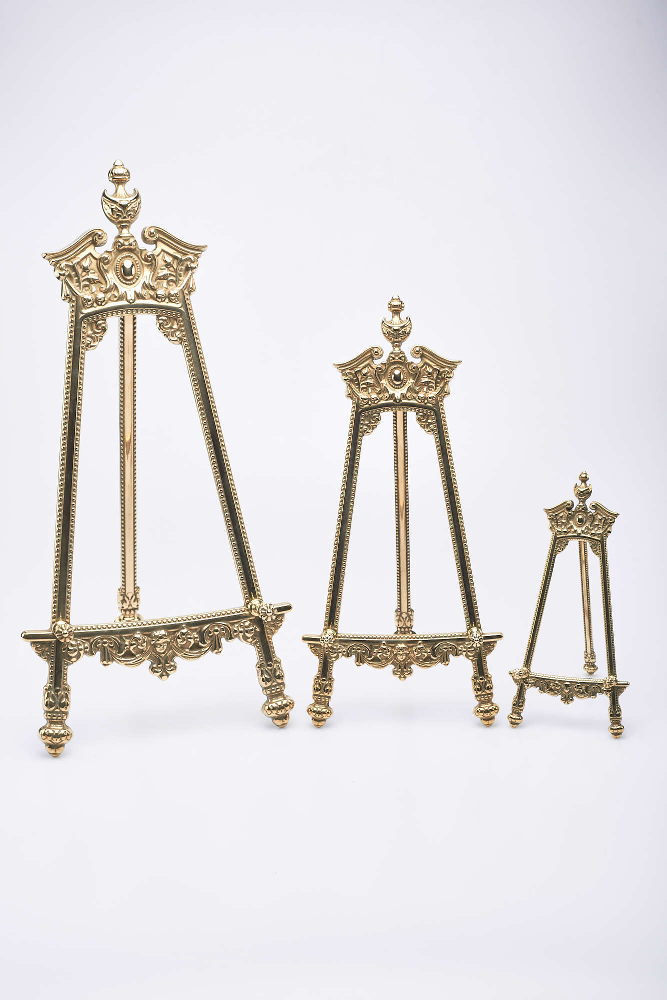 Portaquadro ottone lucido - 2