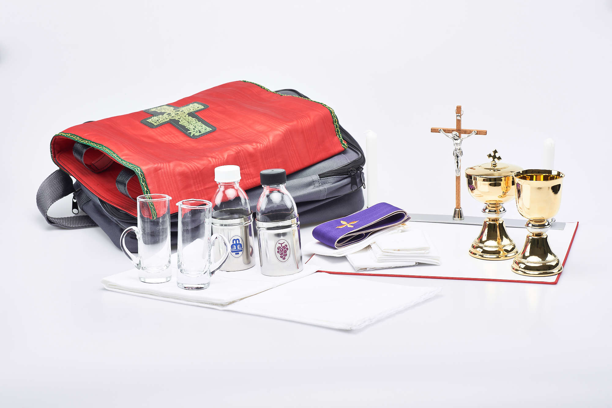 Borsellone in Rafia grigia