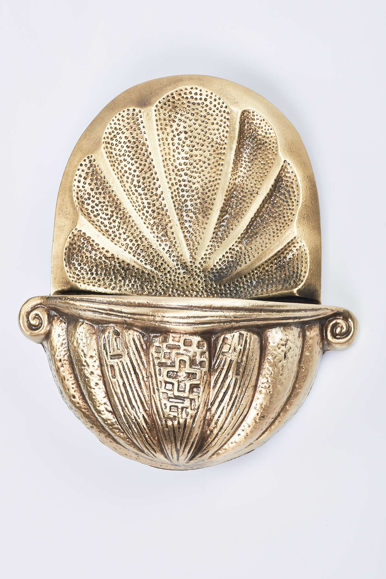 Acquasantiera in Bronzo