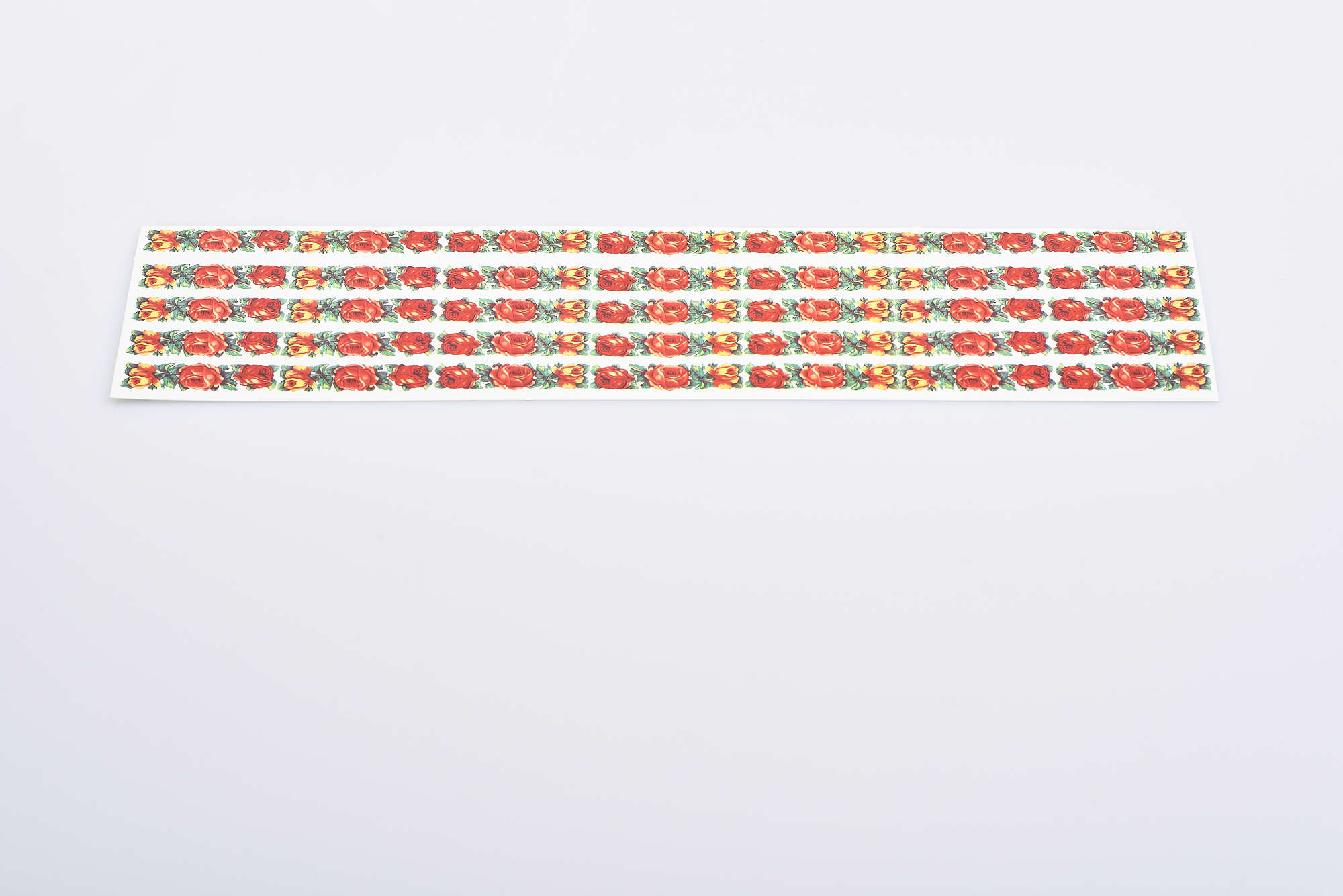 Decalcomania cornice “rose”