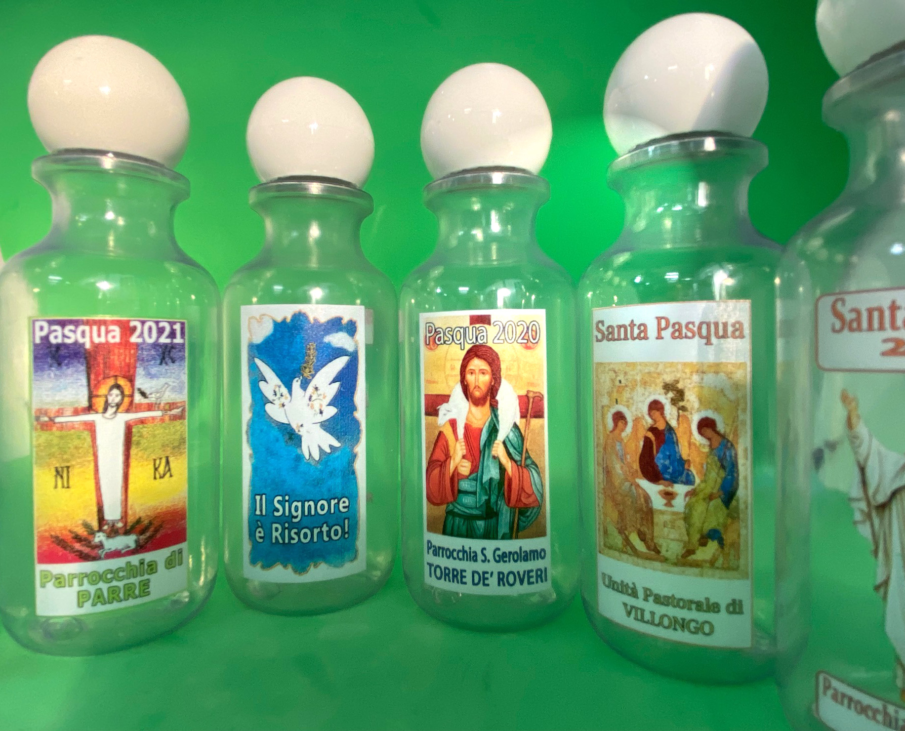 Bottigliette Acqua Santa Personalizzate