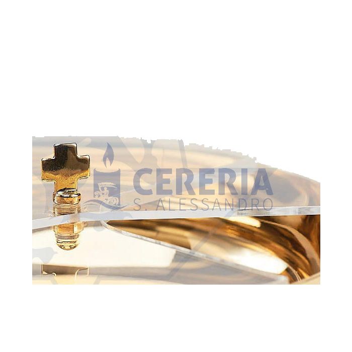 Ciotola con base Ø 14 con coperchio in plexiglass