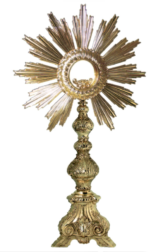Ostensorio barocco - 2