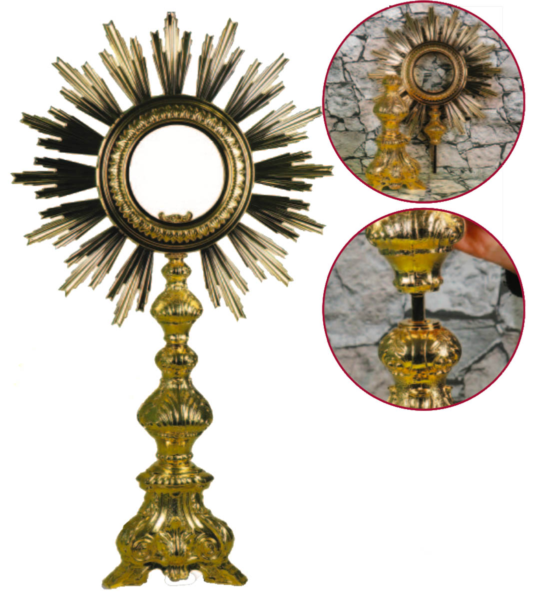 Ostensorio Barocco da processione